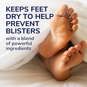 Dr. Scholls Odor-X No Sweat Dry Foot Spray, 3.8 oz - 24-Hour Perspiration Control, Stay Fresh & Dry, Limits Wetness & Excessive Sweat, Keeps Feet Dry to Help Prevent Blisters, Great for Men & Women