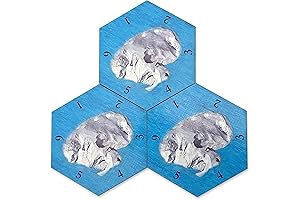 Iceberg Ocean Sea Hex 3-Pack: Enhancing Catan Gameplay