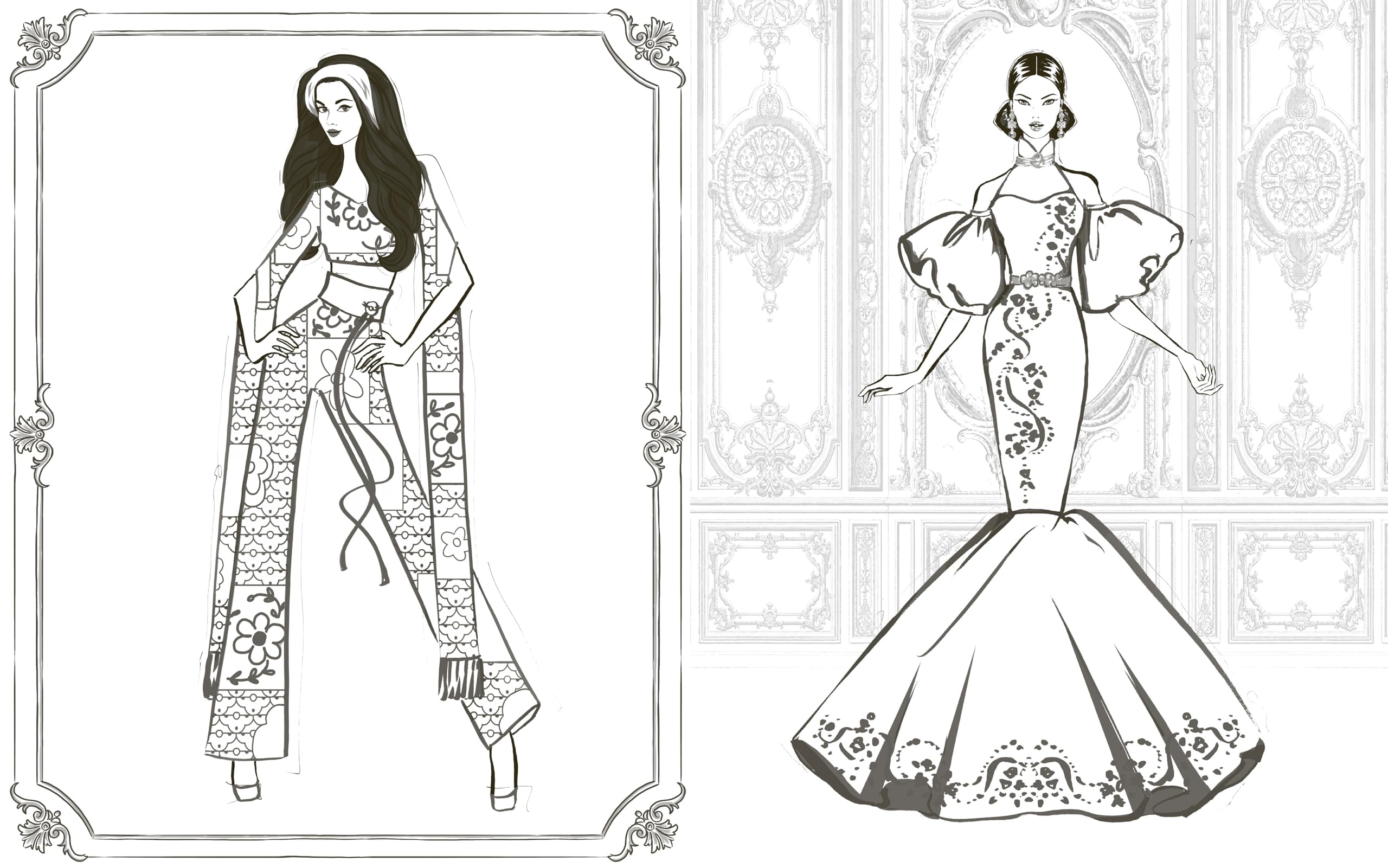 Barbie: Luxe Colouring