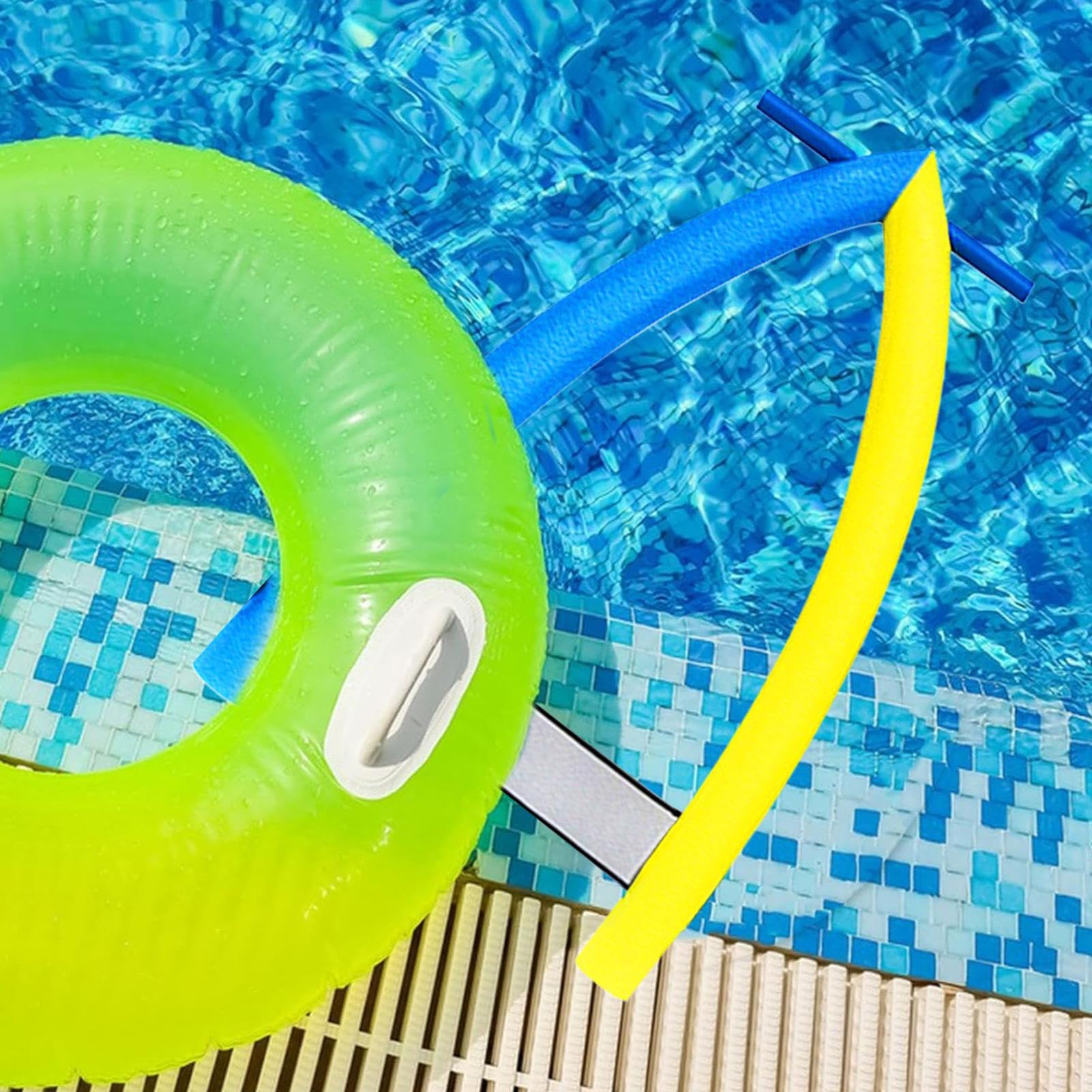 Große Schwimmnudeln, Schaumstoff-Nudeln in Wortform – Schwimmschwimmer, Bastelbedarf im Freien, Auftriebsstab, Wasserspielzeug für kreatives Spielen