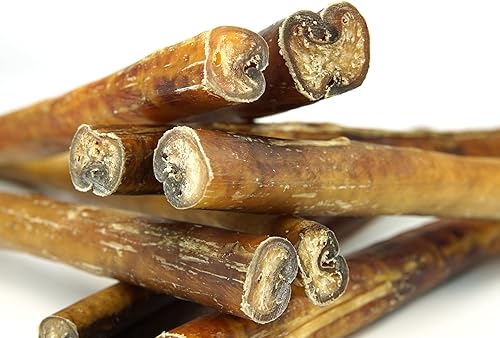 Miniatura 7 de BRUTUS & BARNABY Bully Sticks jumbo para perros grandes, sin hormonas añadidas y sin granos, matón de bajo olor, grandes, gruesos, huesos de matón