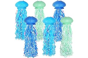 Jellyfish Paper Lanterns Party Decorations (6 Packs)