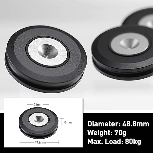 Miniatura 2 de AUDIO BASTION X-Pad III Amortiguador de levitaciónAlmohadillas de pico de altavozSoporte de aislamientoAlmohadilla de aislamiento de altavocesBase