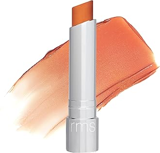 RMS Beauty Tinted Daily Lip Balm - Hydrating Sheer Lip Tint with Shea & Mango Butter, Natural Color, Vegan, Non-Sticky, Nourishing Lip Care Balm, 0.15 oz