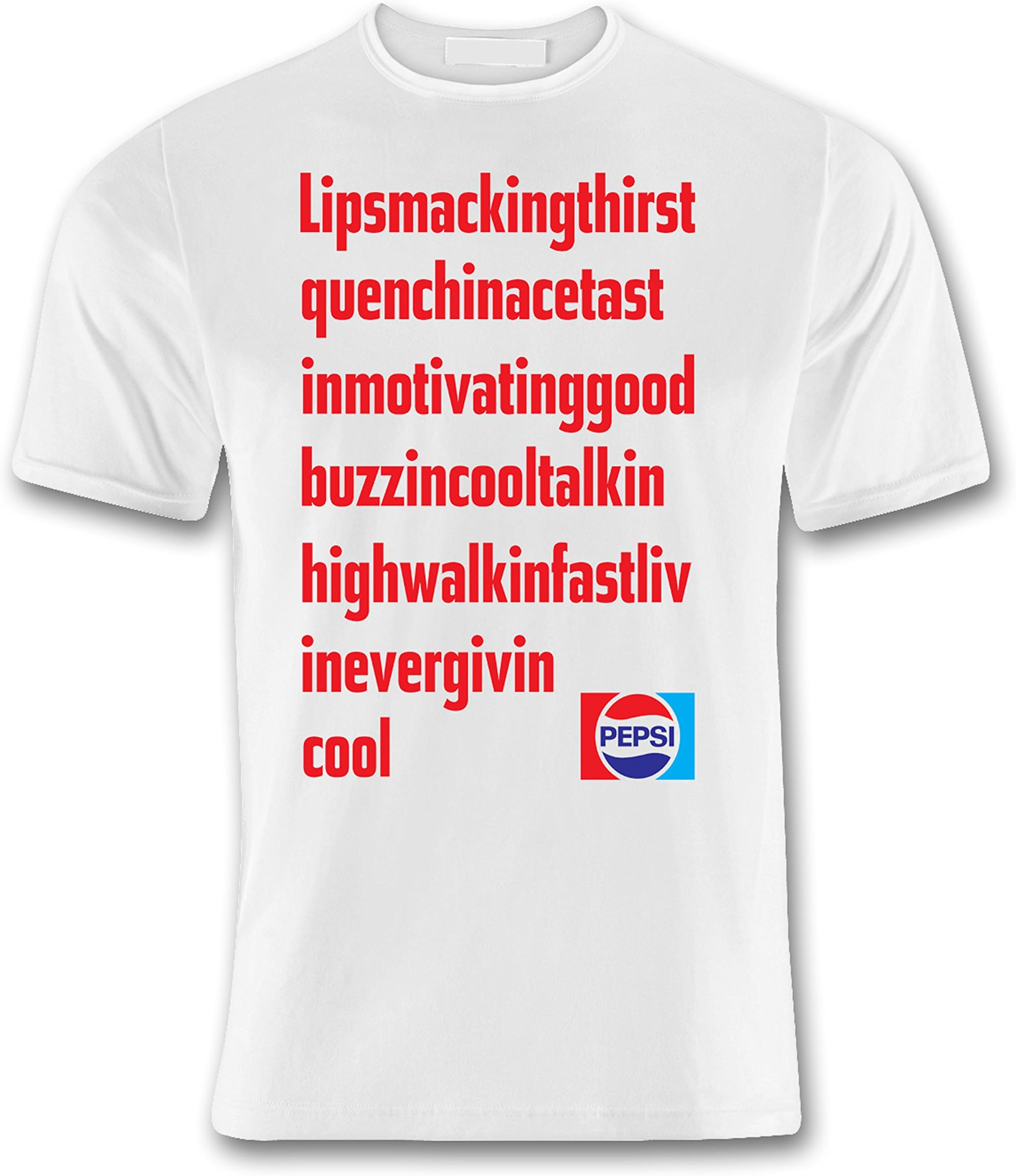 360gifts Pepsi cola Retro Vintage 70s White Tribute t Shirt