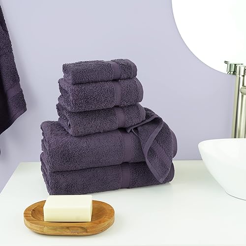 Miniatura 2 de Chakir Turkish Linens - Juego de toallas de algodón turco de 6 piezas (2 toallas de baño, 2 toallas de mano, 2 paños)