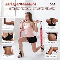 ALongSong Ellenállásos Gumiszalag Szett 6 db Fitnesz Erősítéshez Otthoni Edzéshez 5