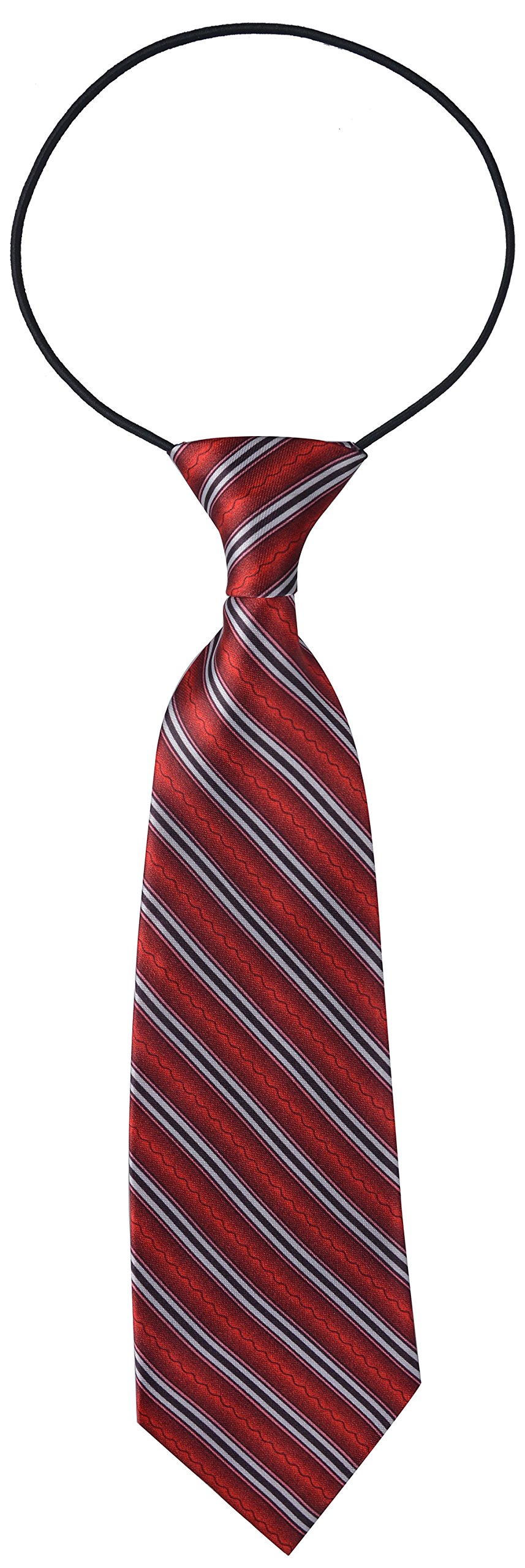 Corbata para niños con banda elástica flexible