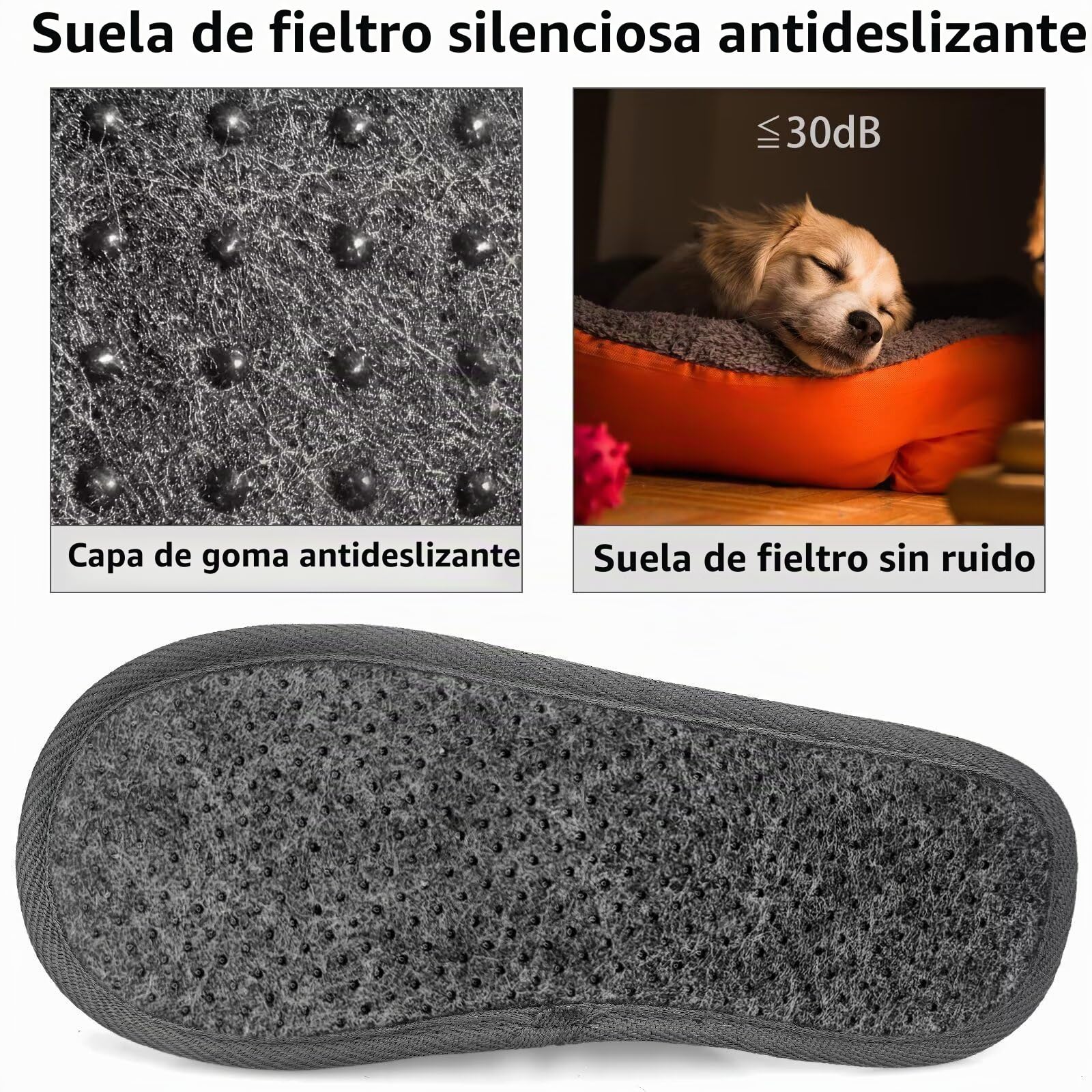 Zapatillas para Invitados Casa Lavables Antideslizantes Pantuflas para invitados, Hotel, Hogar