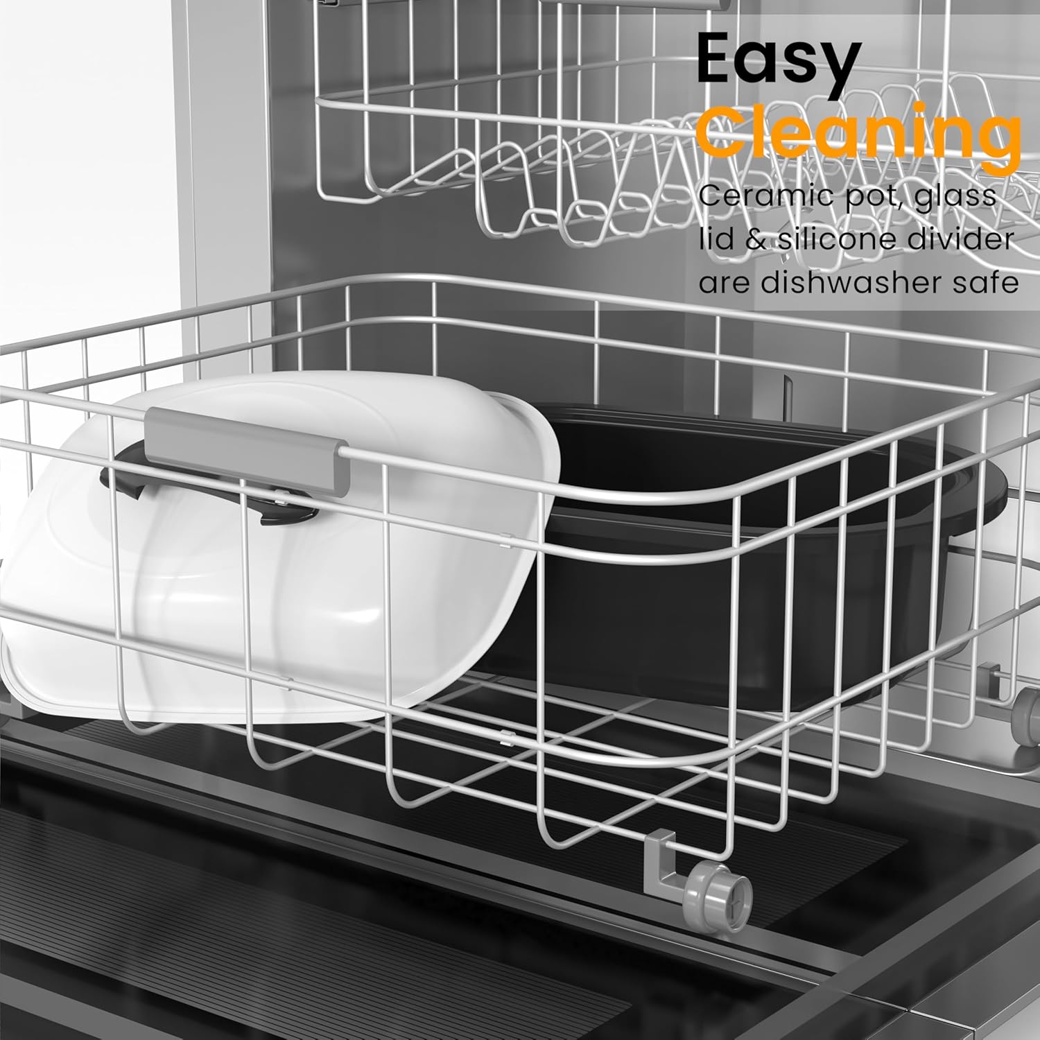 Roasted turkey and vegetables in the roaster oven, ready to be served