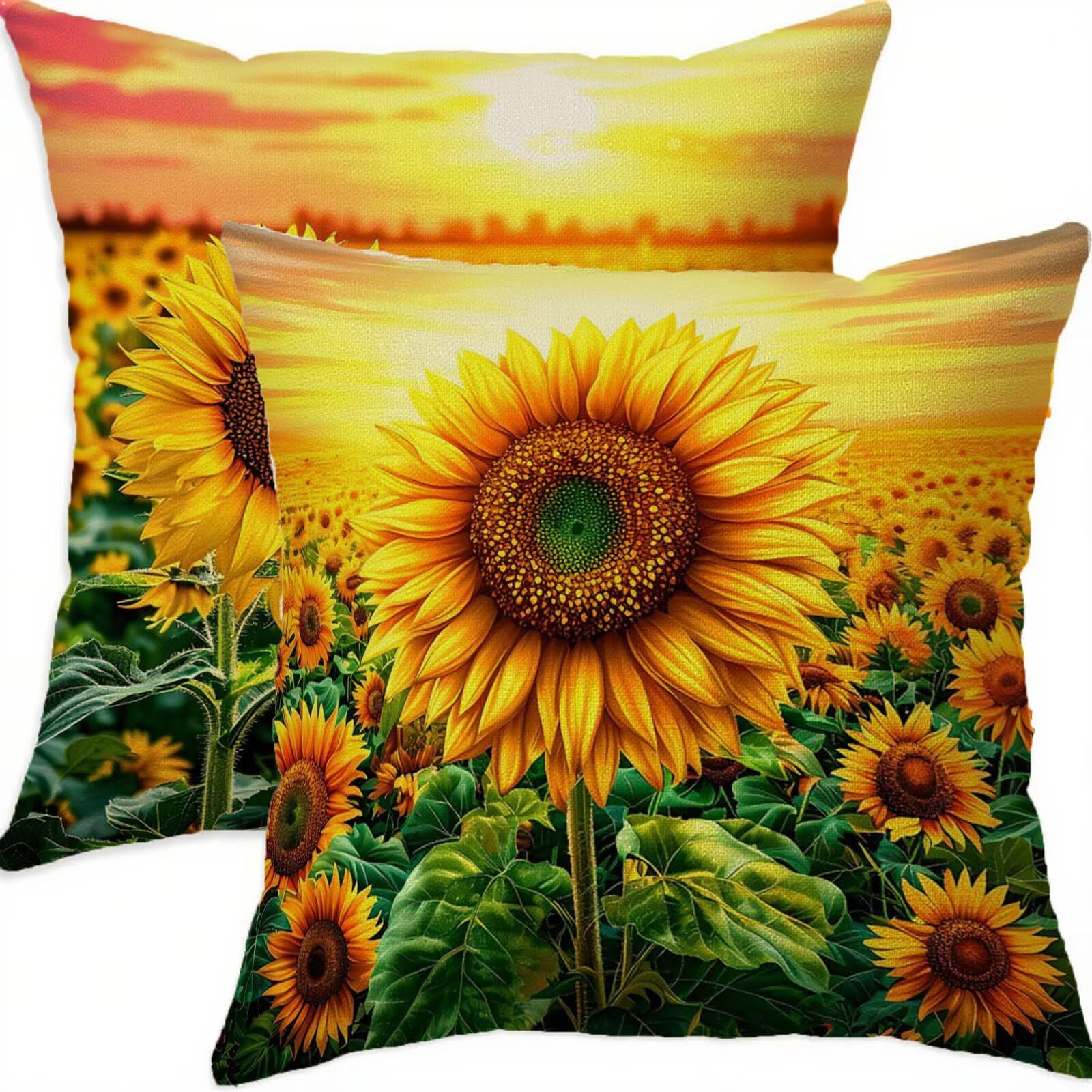 Housse coussin 70x70cm imperméable double face pour protéger vos sièges extérieurs de patio carré