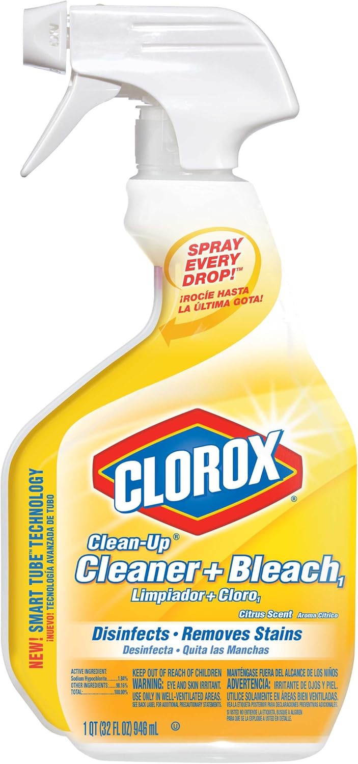 Clorox CleanUp Bleach Cleaner Spray, Citrus Scent, 32