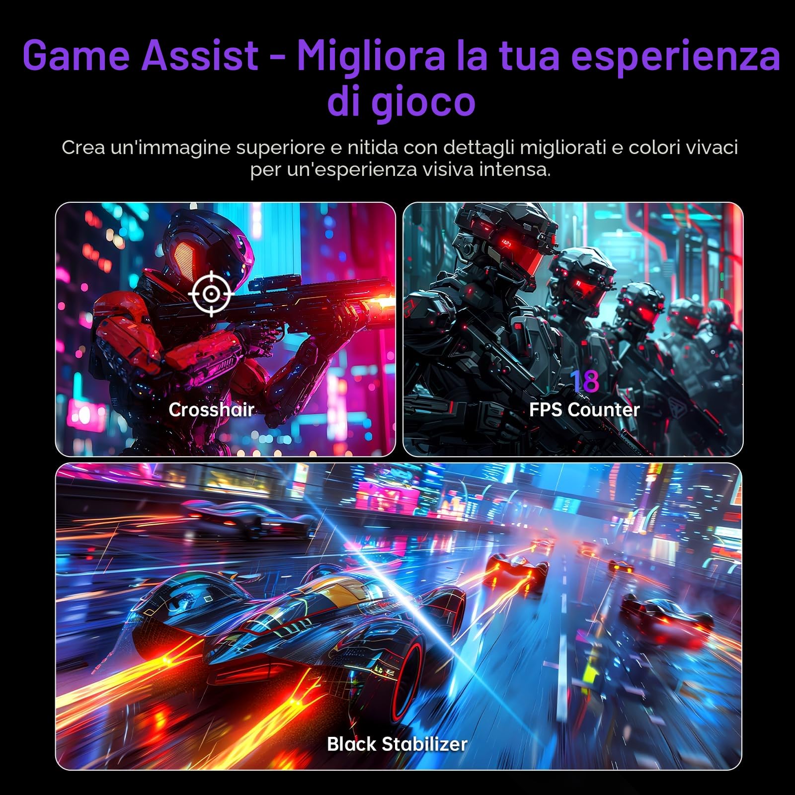 KTC Gaming Monitor 24 Pollici, Fast IPS, 190Hz, 1ms, 1080P FHD 1920x1080 Schermo PC, 133% sRGB, HDR10, Computer Monitor con FreeSync & G-sync, Eye Care, HDMI2.0, DP1.4, H24F8