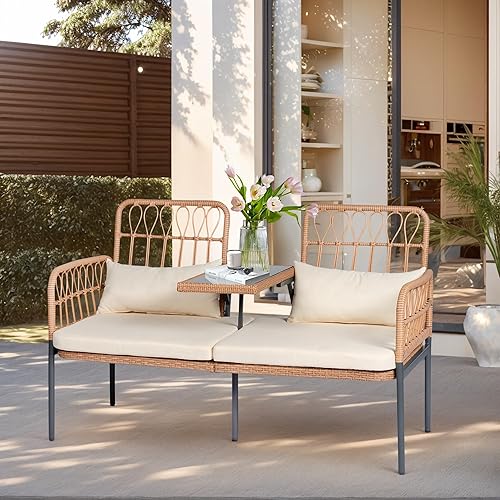 Miniatura 9 de PROHIKER Juego de conversación de patio de 4 piezas