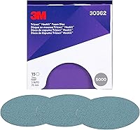 Vista 6 de Trizact 3M Trizact Hookit - Disco de espuma, 30562, 5 pulgadas, 5000