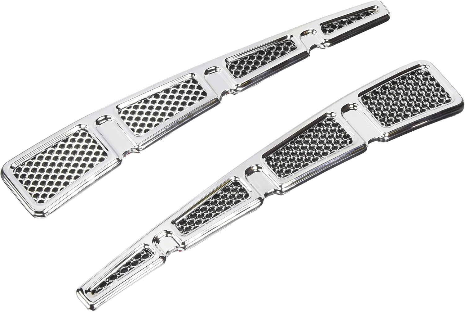 T-Rex 54006 Billet Chrome Plated Vertical Style Fender Vent