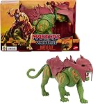 Figurine Battle Cat de Masters of the Universe du film de 2026 avec Chomp et 5 rugissements différents, créature tigre de 5,5 po avec armure