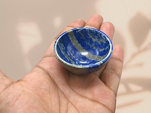 Miniatura 119 de Amazing Gemstone Clear Quartz Crystal Bowl - 2" Gem Stone Bowl for Altar Offering