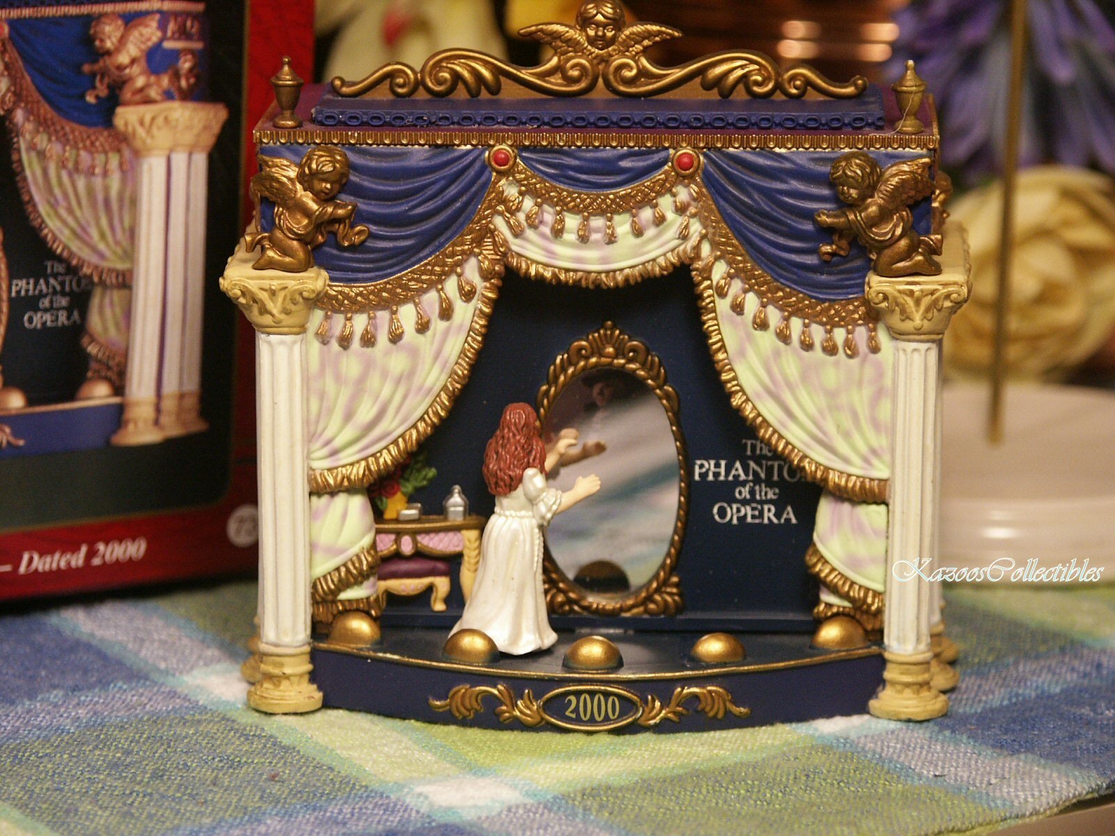 Carlton Cards Heirloom Collection "Phantom Reflections" Phantom of the Opera Musical Ornament 2000