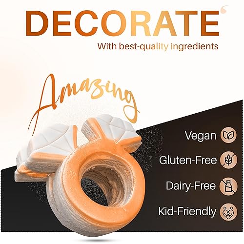 Miniatura 4 de MONÉGASQUE Polvo de bronce brillante con purpurina comestible para bebidas y postres, 0.53oz, polvo de bronce comestible para pasteles y bebidas