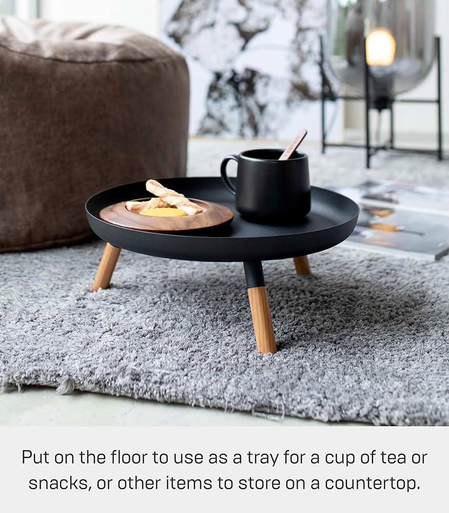 スキャンティーク　脚付きトレイ tray-03091 beech トレイ 脚付き ウッド トレー | ART OF BLACK