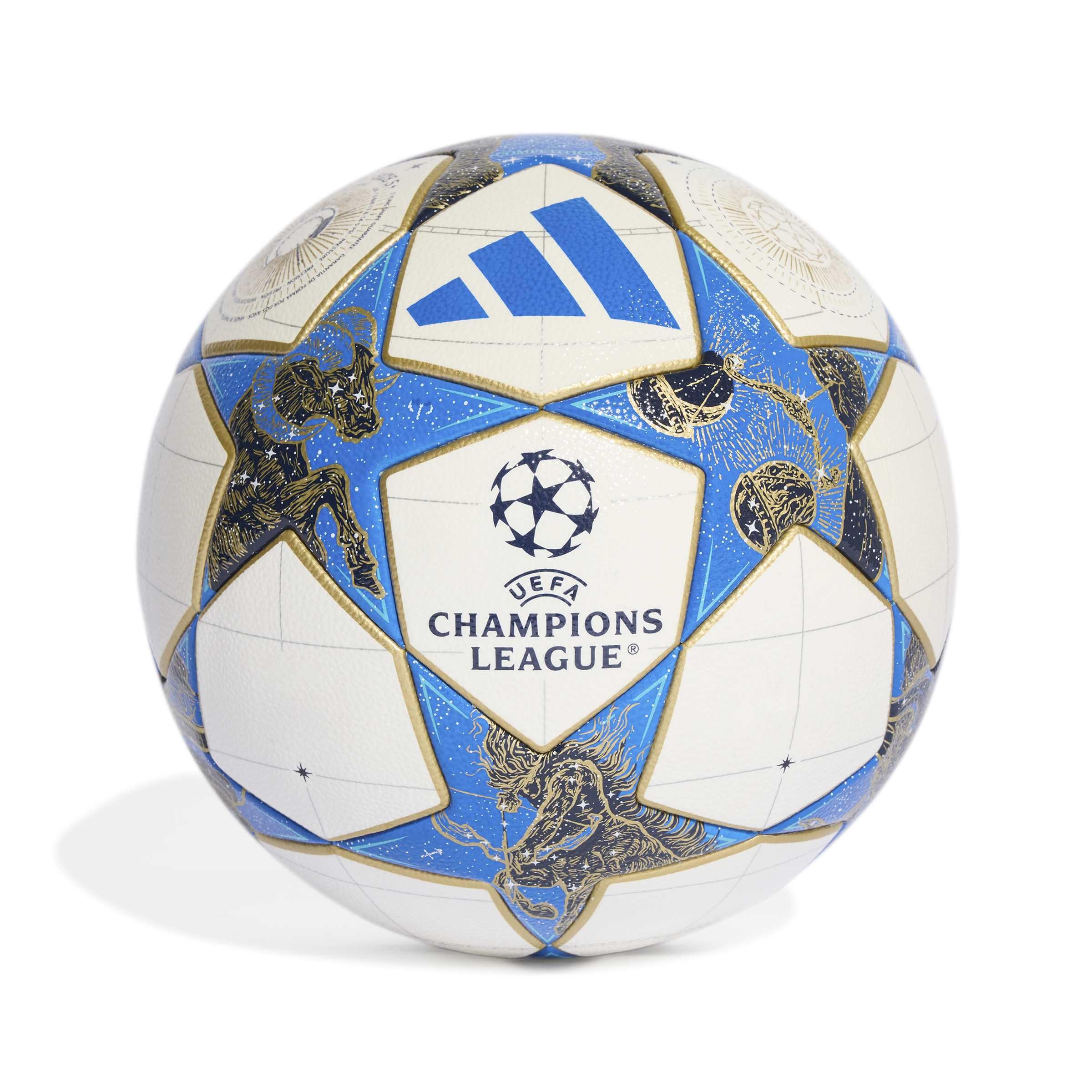 Adidas UEFA Champions League Competition FIFA Quality Pro Ball JP1541, Bianco, 5