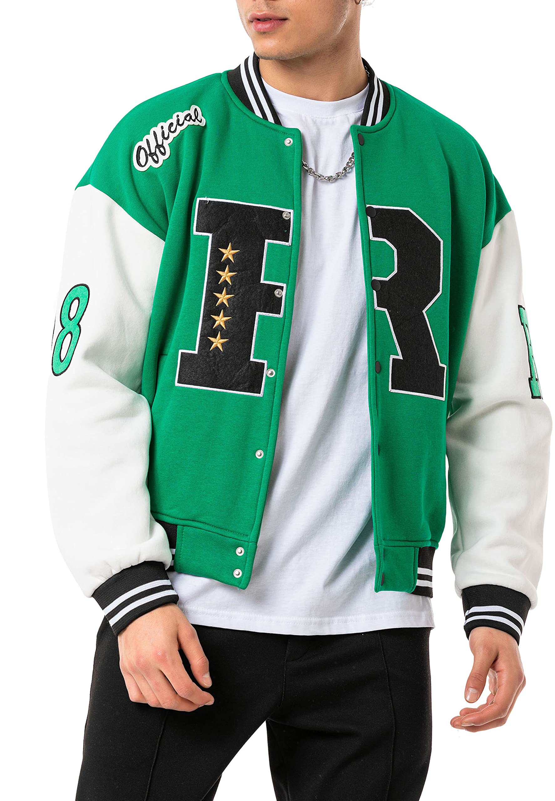 Red Bridge męska kurtka Sweatjack College Sweater