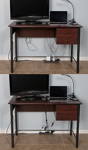 Miniatura 5 de Lazos de organización de cables (30) correas de cable reutilizables de 8 pulgadas, organizador de cables, cables y cables, organizador de cables