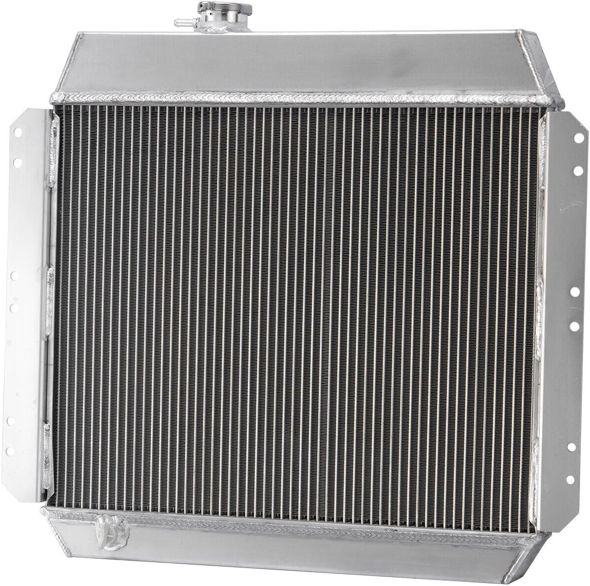 Aluminum Radiator Fit for 1950-1954 Chevy Bel Air/1949-1952 Fleetline Styleline Deluxe Styleline Special 3.5L 3.8L 3.9L L6 Gas Base Deluxe Special,3 Row Core Radiators