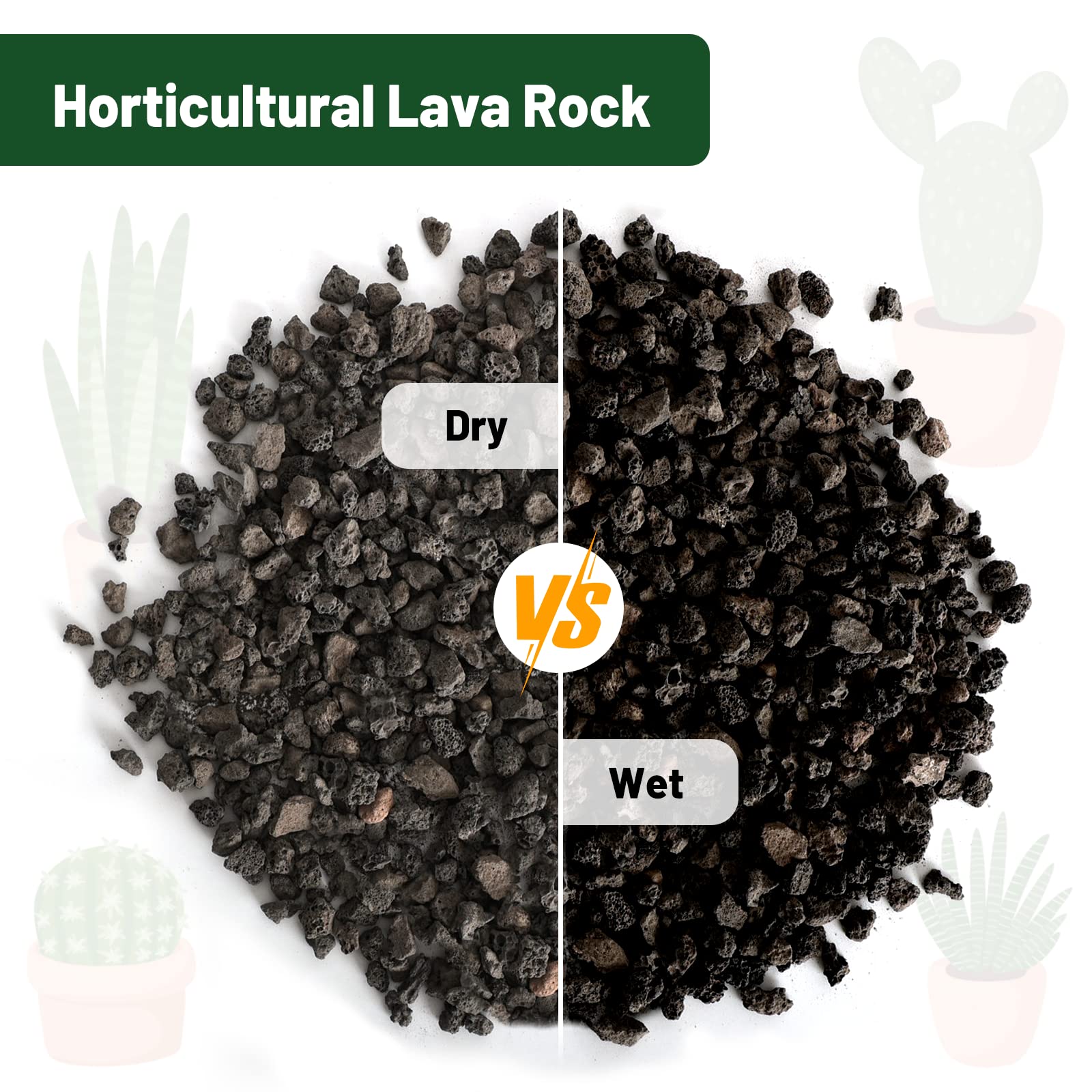 CLSR2U Lavasteine 4,5 Kg – Drainagekies Für Topfpflanzen, Aquarium & Garten, 5–8 Mm Körnung