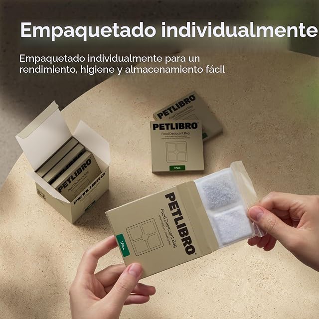 Foto 5 de 7 de PETLIBRO Paquete de 6 Bolsas secas para comederos automáticos para Gatos y Perros