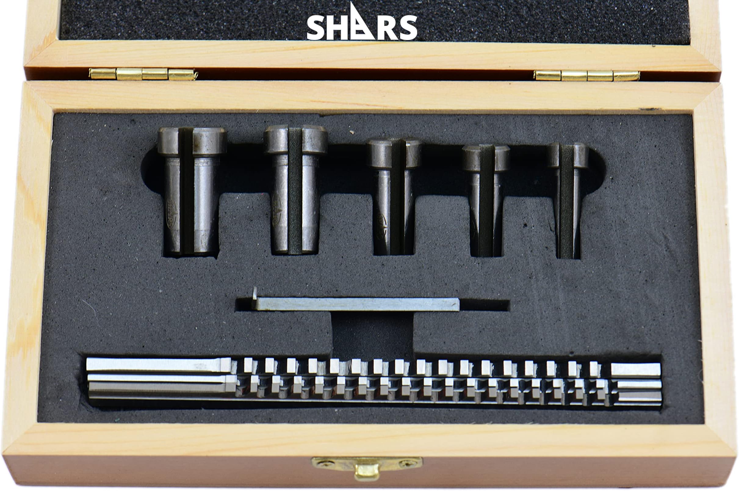 Shars No. 00 Precision Keyway Broach Set 404-9621 R