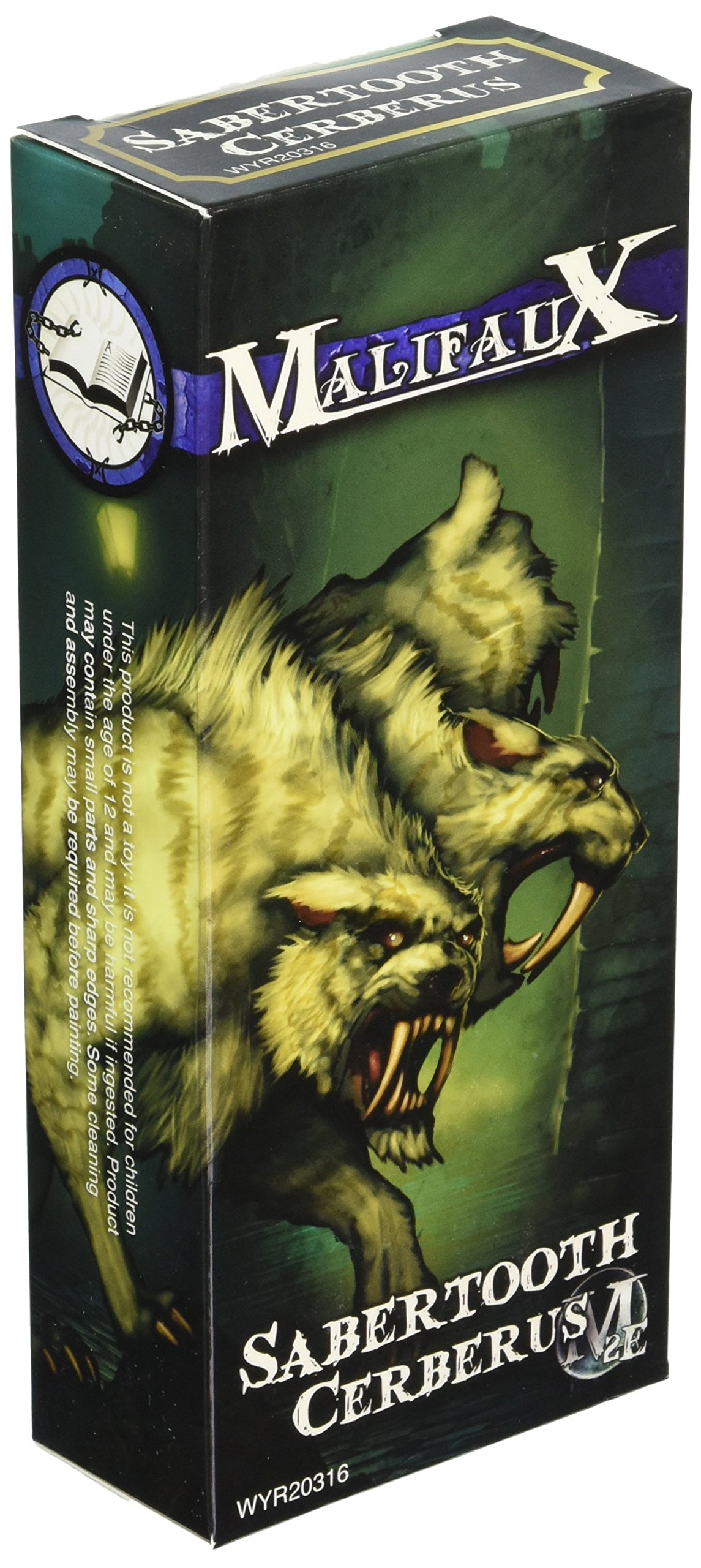 Wyrd Miniatures Malifaux Arcanists Sabertooth Cerberus Model Kit
