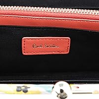 Amazon | [ポールスミス] 名入れ可 ペタルプリントトリム がま口 長