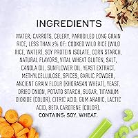 Vista 3 de Gardein Sopa de pollo y arroz a base de plantas, vegana, 15 onzas