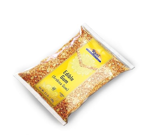 Miniatura 8 de Rani - Goma comestible entera (goma arábiga) 3.5 onzas (3.53oz)  totalmente natural, sin sal  Vegana  Sin colores  Apto para gluten  Sin OMG  Origen