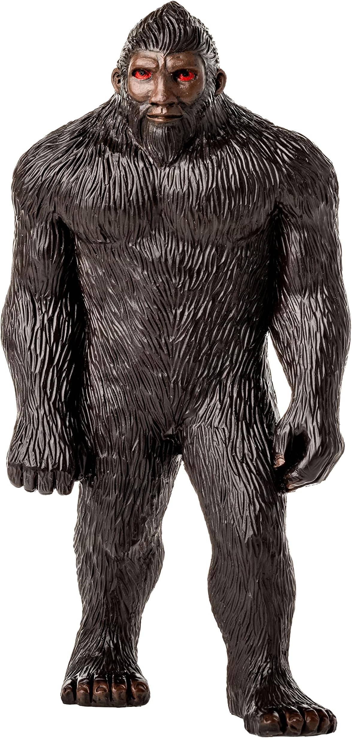 6-Inch Bigfoot Figurine Statue – Big Foot Sasquatch Gifts for Men Women Kids – Small Sasquatch Collectible Figure for Office Desk and Home Decor – Cryptid Gifts for White Elephant Party, Black