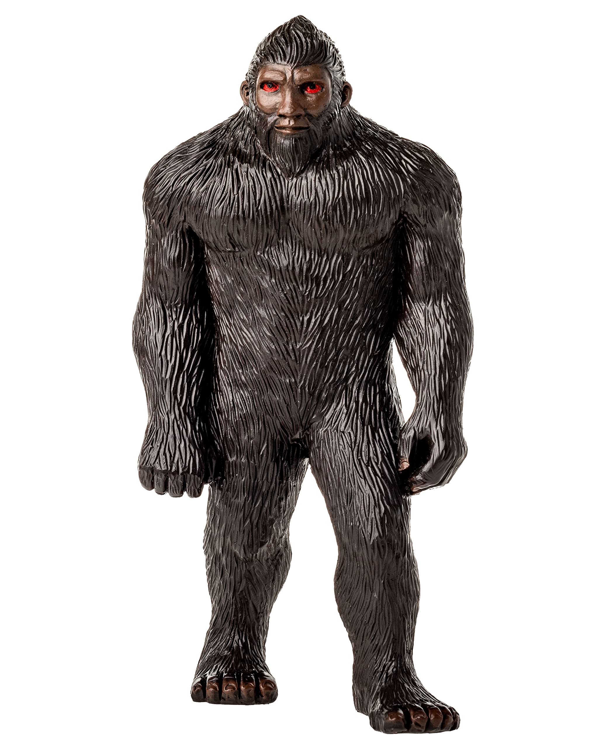 6-Inch Bigfoot Figurine Statue – Big Foot Sasquatch Gifts for Men Women Kids – Small Sasquatch Collectible Figure for Office Desk and Home Decor – Cryptid Gifts for White Elephant Party, Black