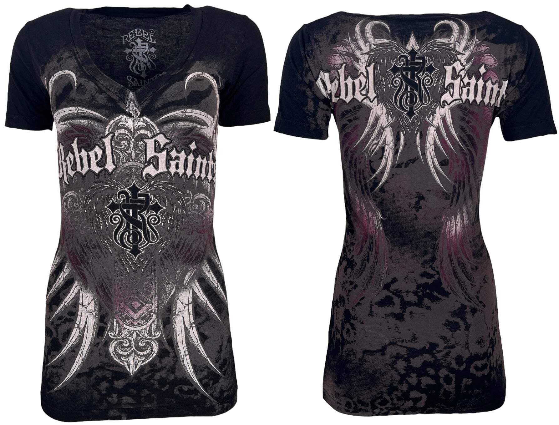 Xtreme CoutureRebel Saint by Affliction Women's T-Shirt Fly Above