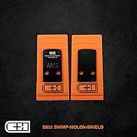 Vista 2 de C+H Placa de montaje de punto rojo de precisión compatible con Smith & Wesson M&P 2.0 Shield y Holosun 407K/507K No compatible con Shield Plus