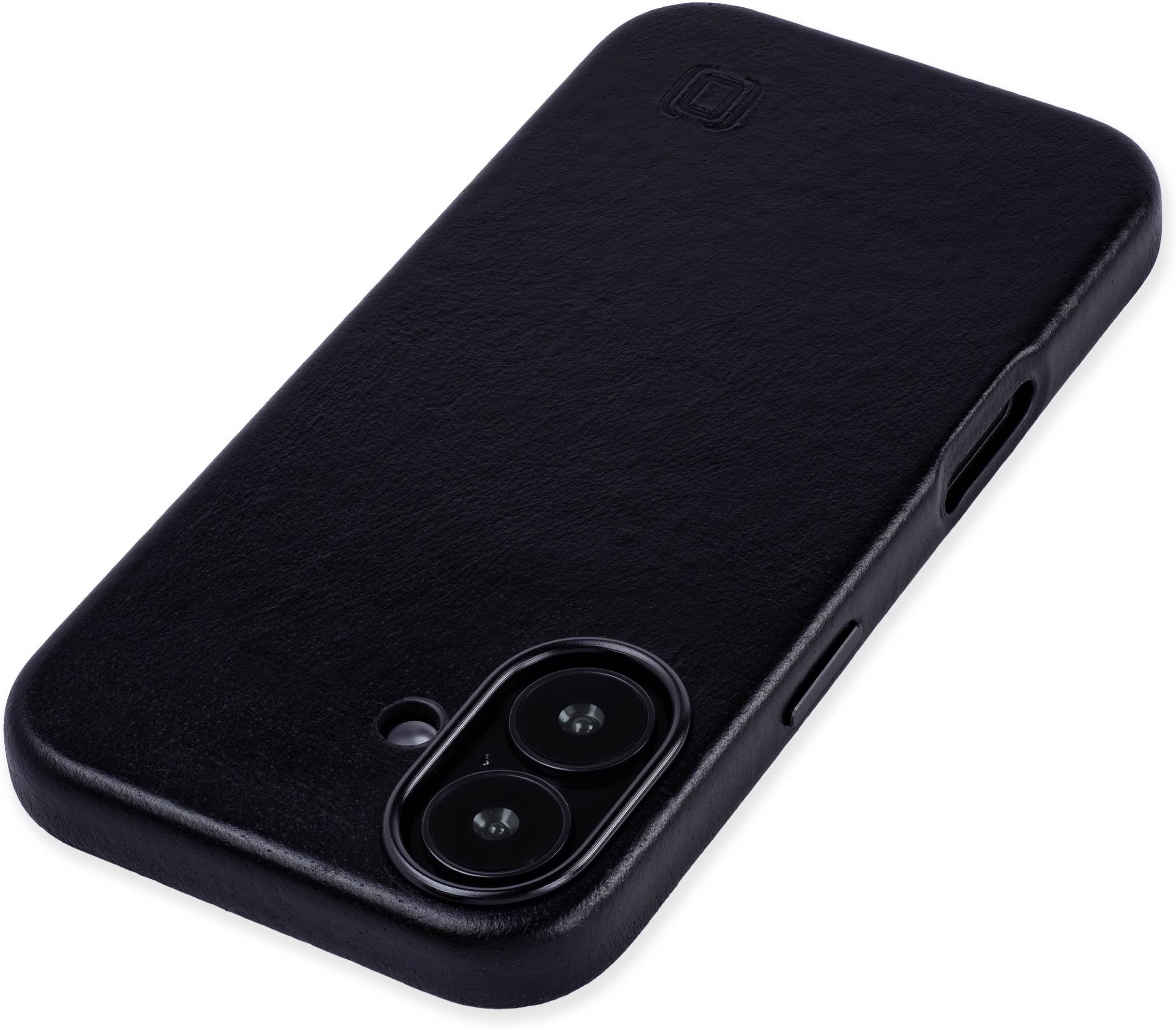 Dockem Genuine Leather Case for iPhone 16, Compatible with MagSafe (MSGL, Black)