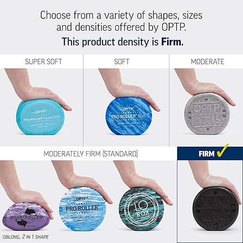 Miniatura 9 de OPTP AXIS Rodillo de espuma - densidad firme, color negro, negro