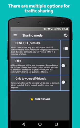 BENETIFI – Free Wi-Fi with benefits for sharing