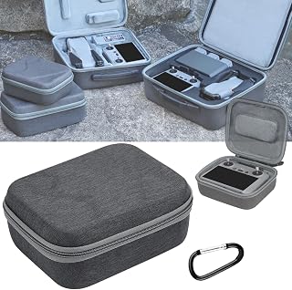 Honlyn Carrying Case Combo Bag for DJI Air 3 Hard Travel Case Large Capacity Messenger Bag Drone Controller Bags，AIR 3 Bag Accessories (RC 2 Bag)