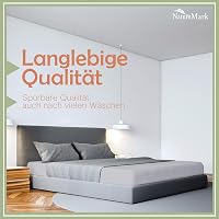 NatureMark Mikroszálas Gumis Lepedő 200x220 cm Magas Alaphoz Ezüst 4