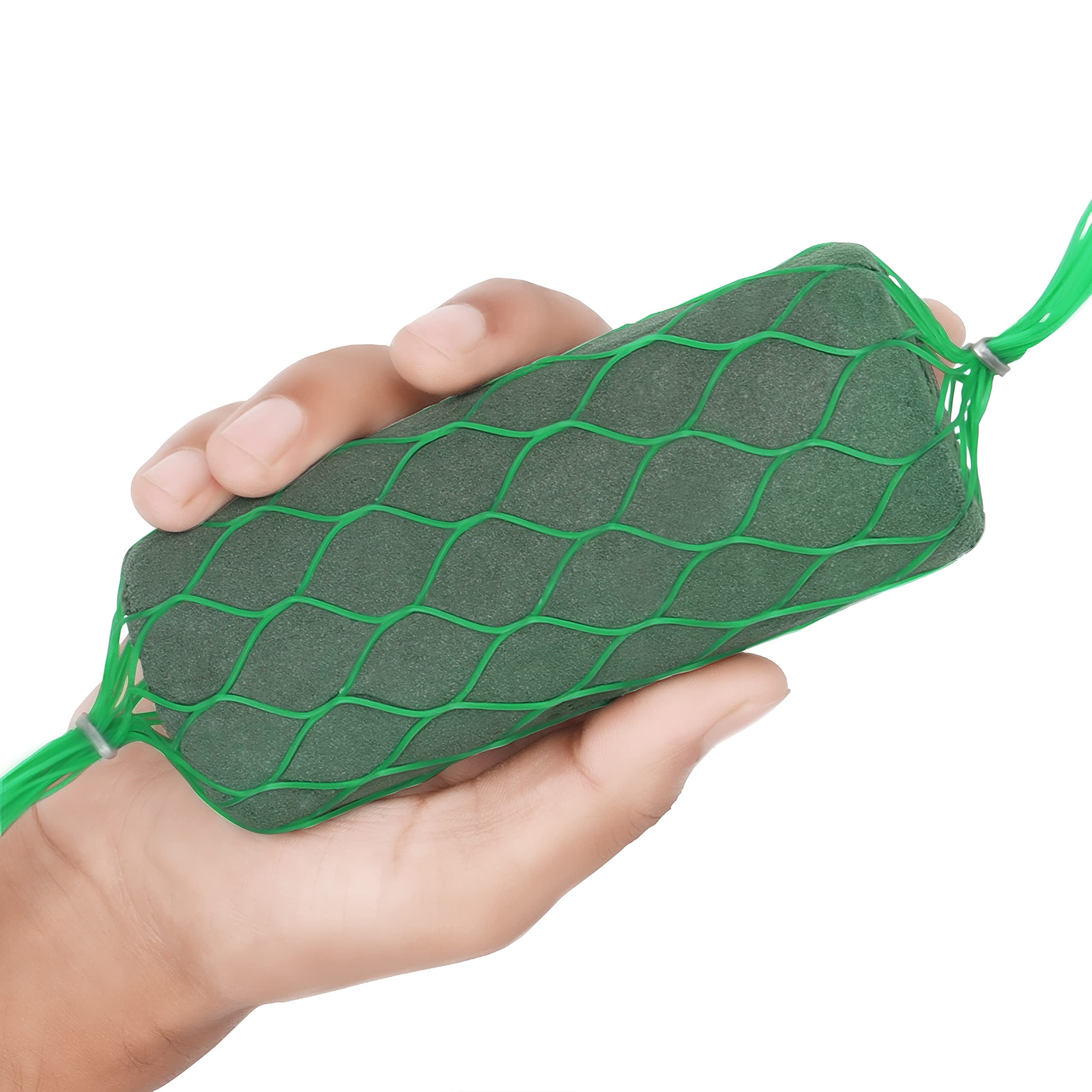 BELLE VOUS Green Floral Wet Foam Florist Garland (14 Pack) 3m / 3.28