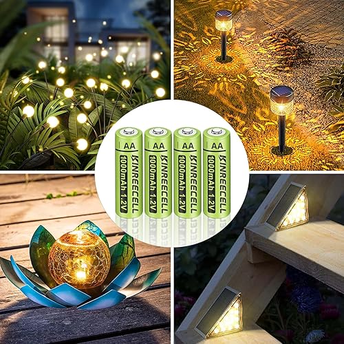 Miniatura 8 de Baterías recargables AA de litio, 2600 mWh (1700 mAh) 1.5 voltios de litio, vida útil de 1500 ciclos, baterías de iones de litio USB de carga