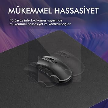 لوحة ماوس مشغل الألعاب، لوحة ماوس الألعاب ذات القاعدة غير القابلة للانزلاق، سجادة الطاولة الواقية، لوحة مفاتيح المكتب ولوحة الماوس (أسود، 22x18 سم - S)