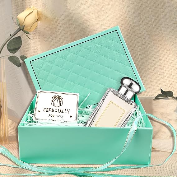 Green Gift Boxes for Presents, 25x18x8.5cm Birthday Gift Box