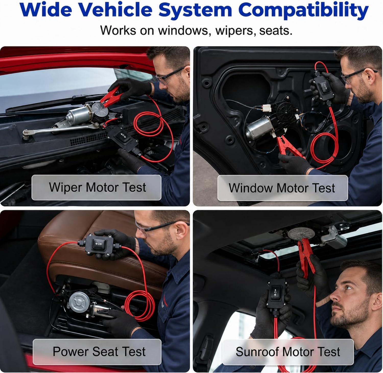 Universal Car Motor Diagnostic Tool, EPB Emergency Release Tool Professional Electronic Parking Brake Reset Repair Tool for Car Engine System Troubleshooting and Emergency Road Rescue